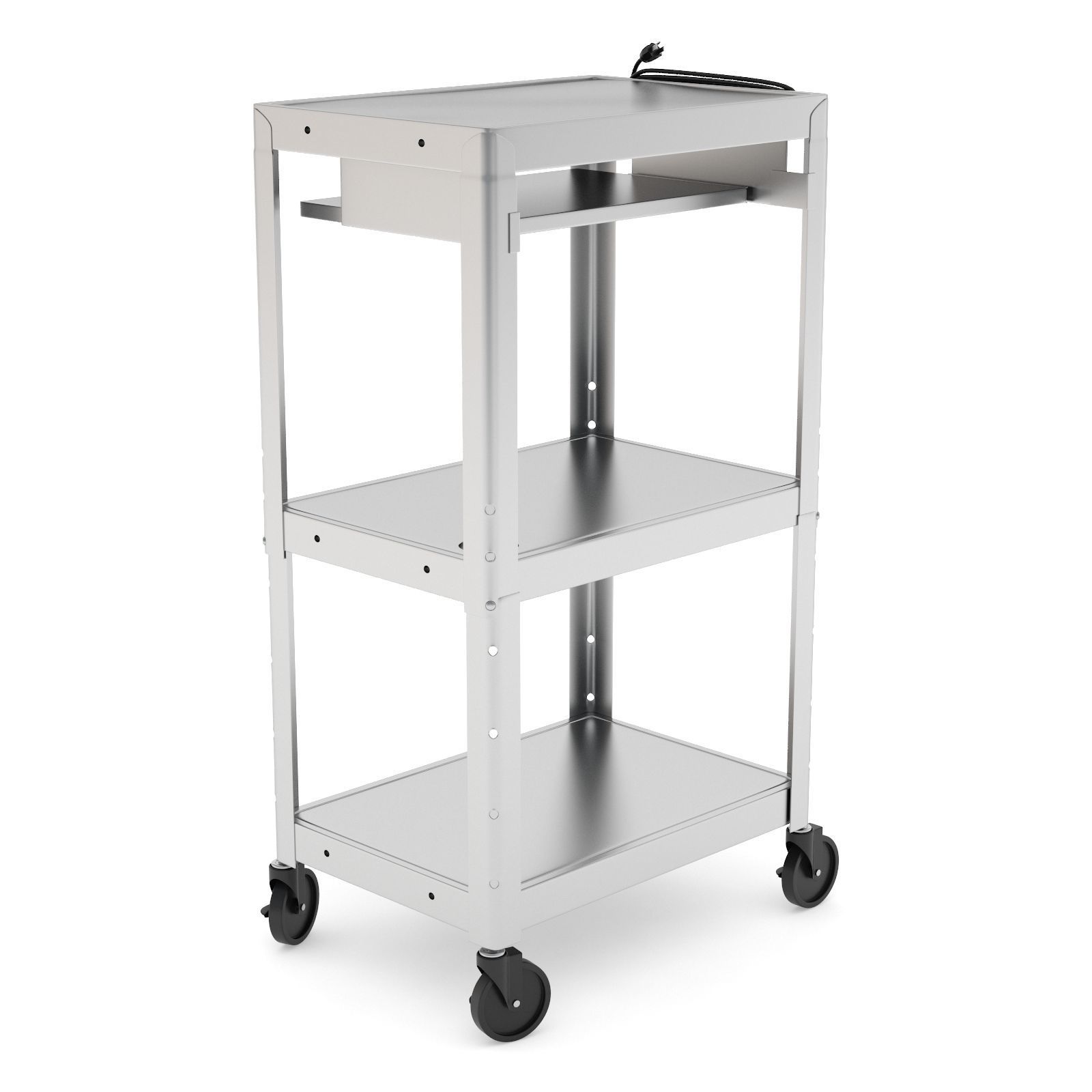 Medical Mobile Computer Cart 3D model_2