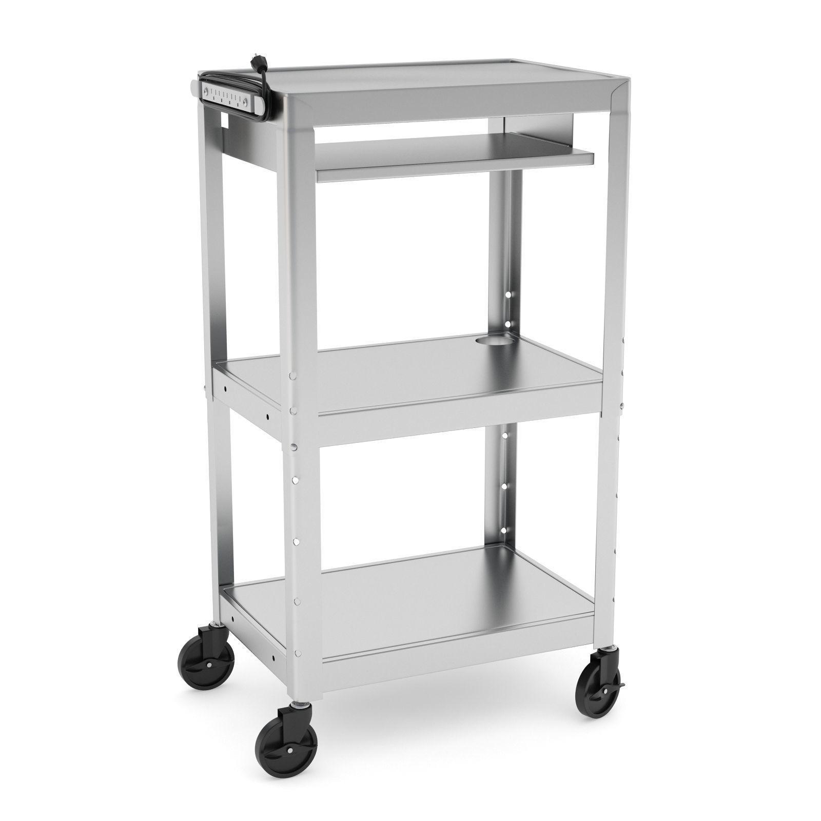 Medical Mobile Computer Cart 3D model_1