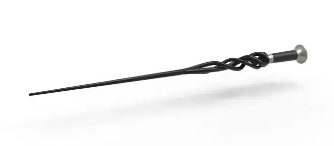 Original wand of Dumbledore from the movie Fantastic Beasts II 3D print model