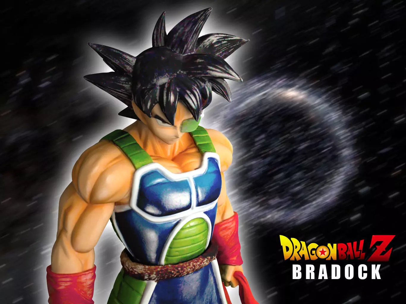 BARDOCK dragon ball z bradock 3D model_0