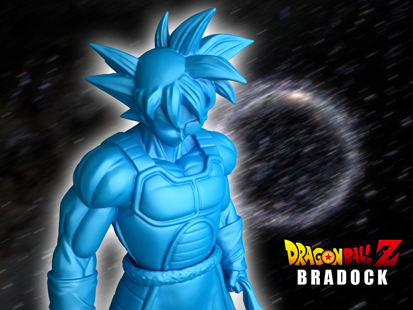 BARDOCK dragon ball z bradock 3D model_1