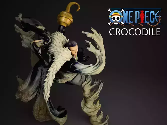 CROCODILE one piece 3D model