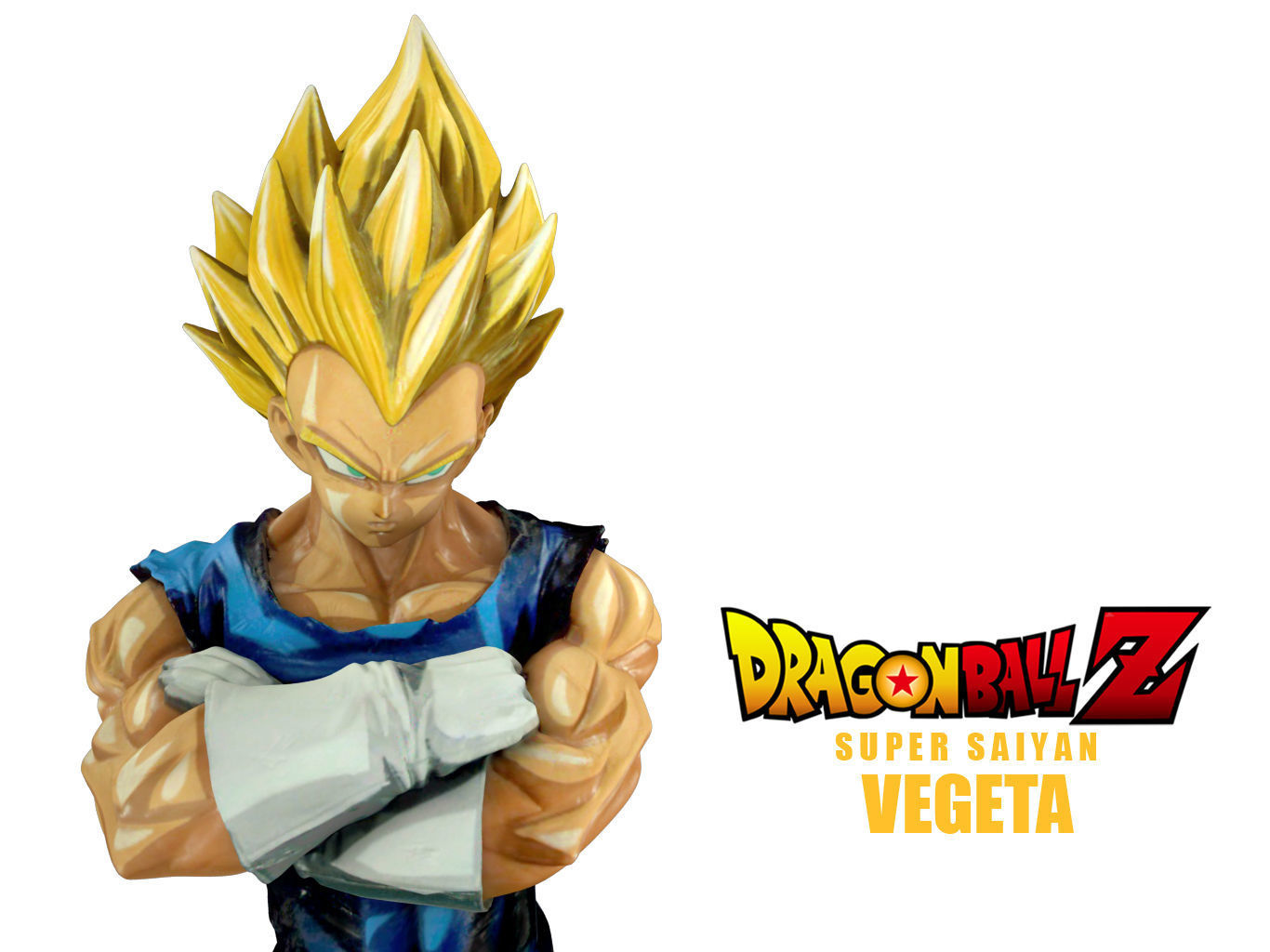 Vegeta 2D Paint 3D model_2