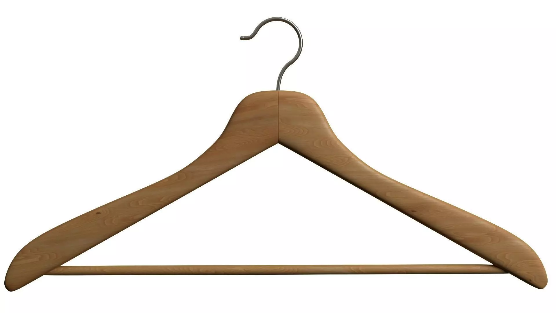 Wooden Hanger 3D model