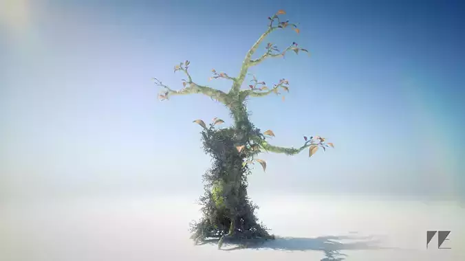 Fantasy Tree 3D model