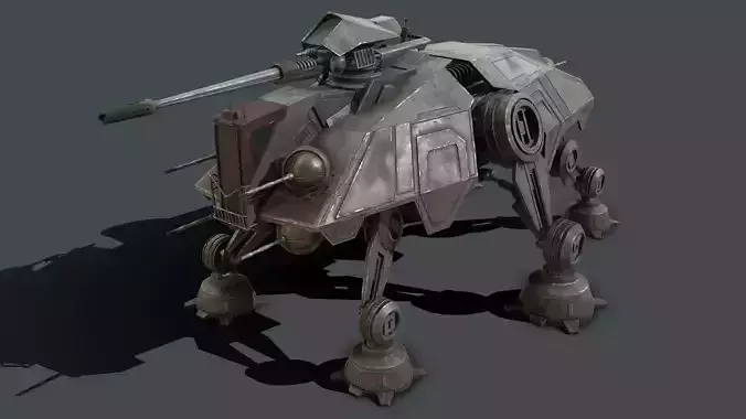 Star Wars - AT-TE Low-poly 3D model