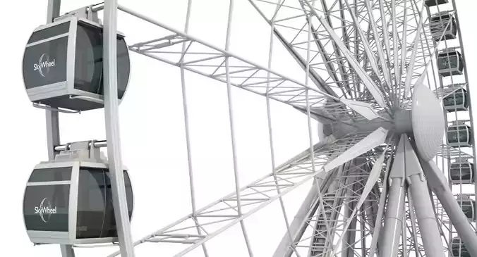 Sky Ferris Wheel Maya