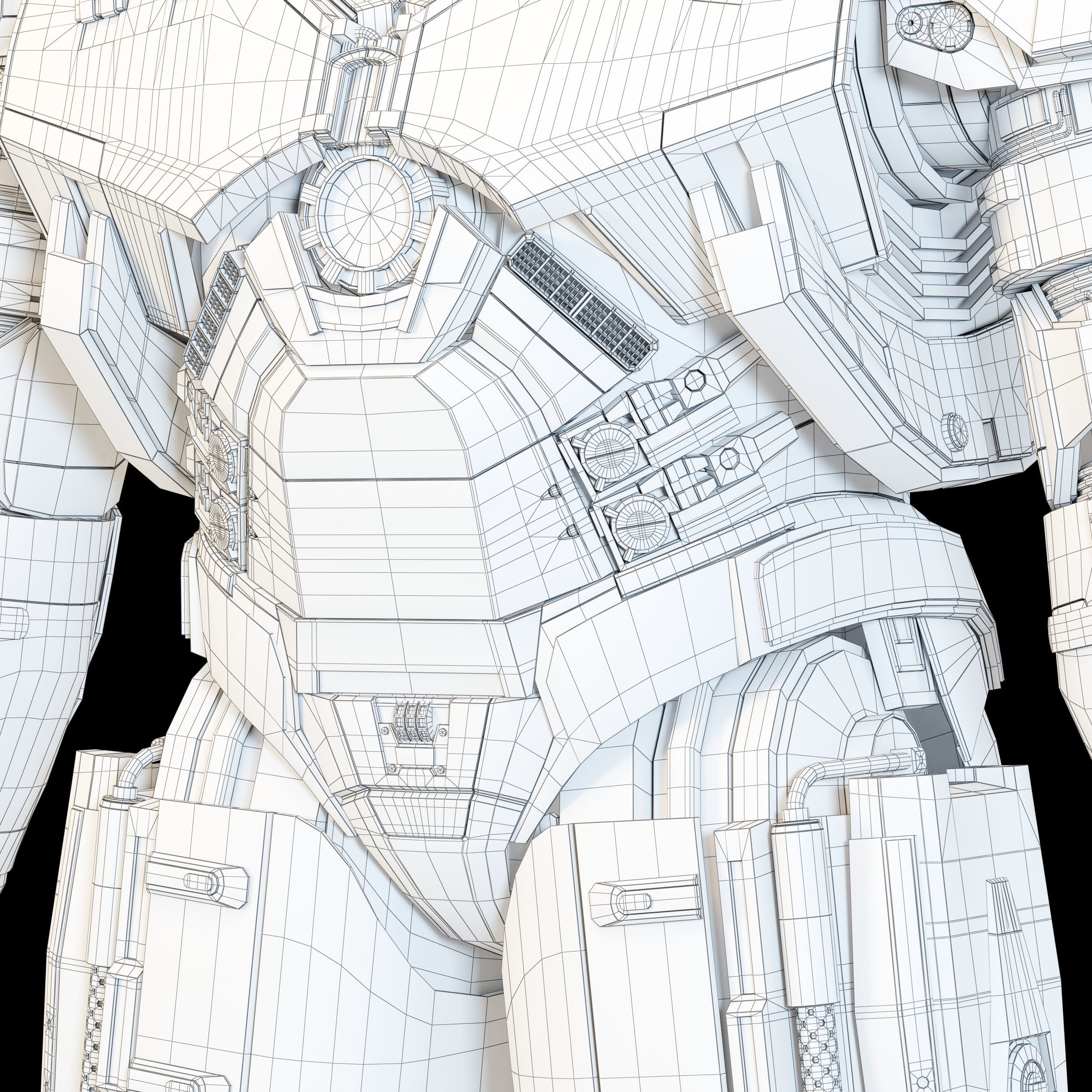 Hulkbuster - Avengers Age of Ultron RIGGED 3D model_24