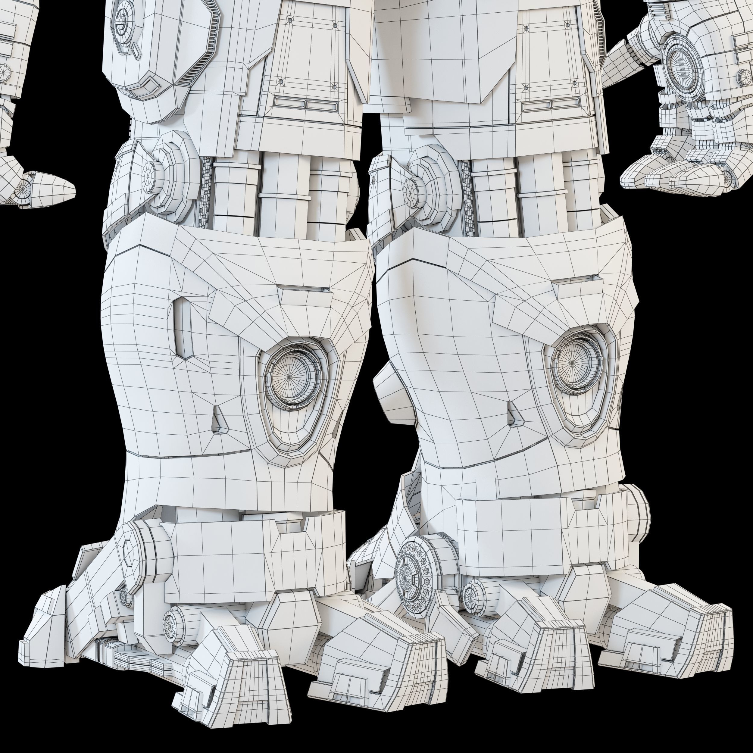 Hulkbuster - Avengers Age of Ultron RIGGED 3D model_22