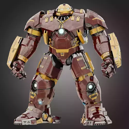 Hulkbuster - Avengers Age of Ultron RIGGED 3D model
