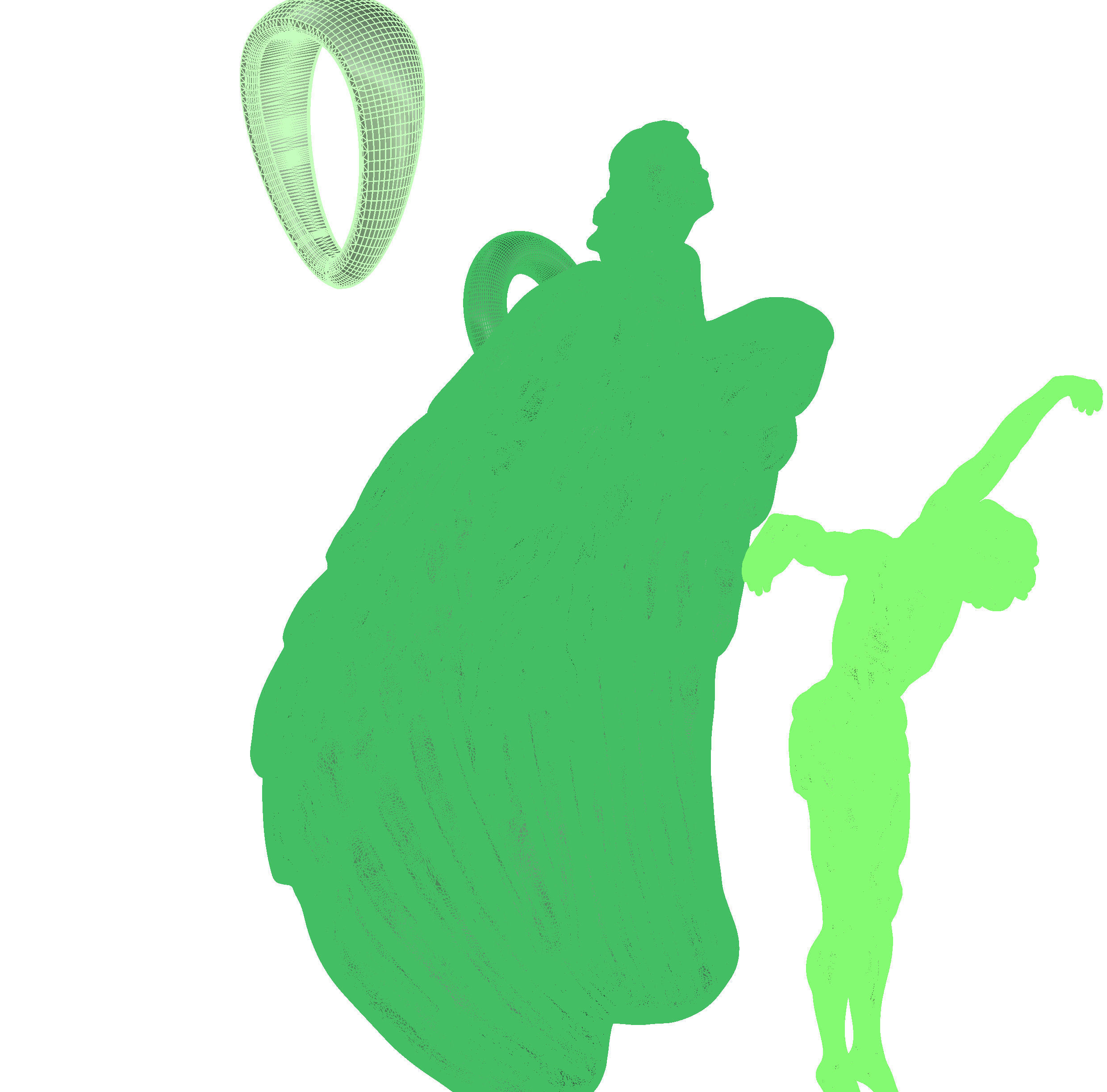 Rescue pendant 3D print model_9