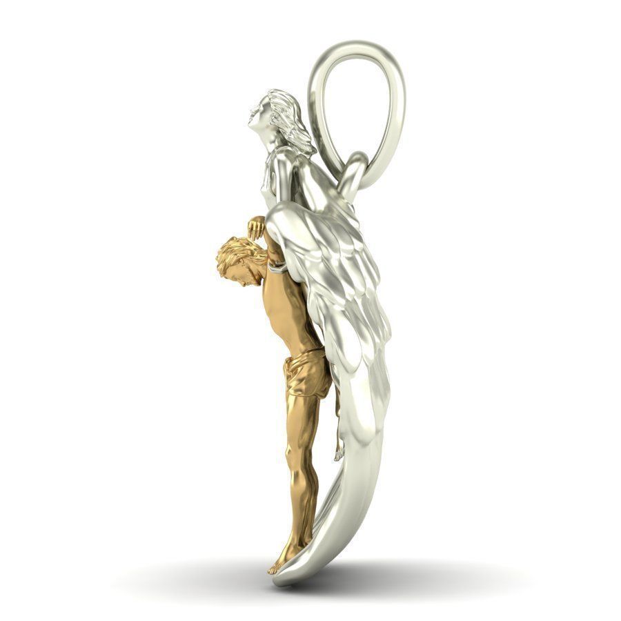 Rescue pendant 3D print model_4