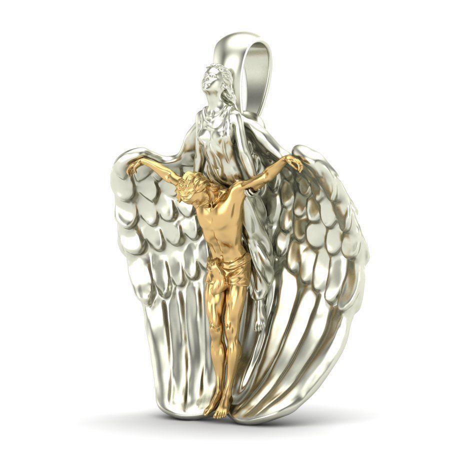 Rescue pendant 3D print model_2