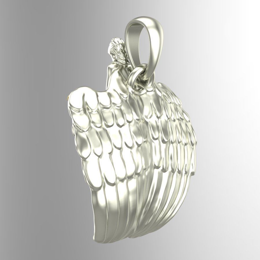 Rescue pendant 3D print model_5