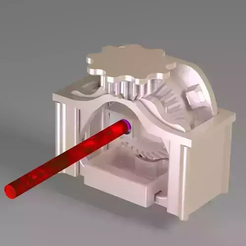 Rotary pencil shaperner 3D print model