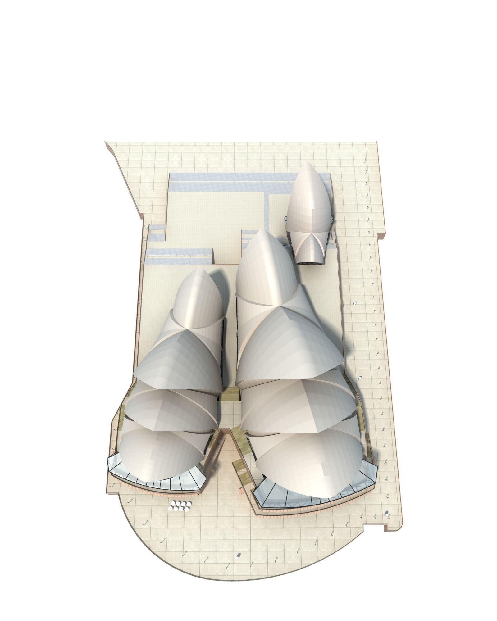 Sydney Opera House 3D model_11