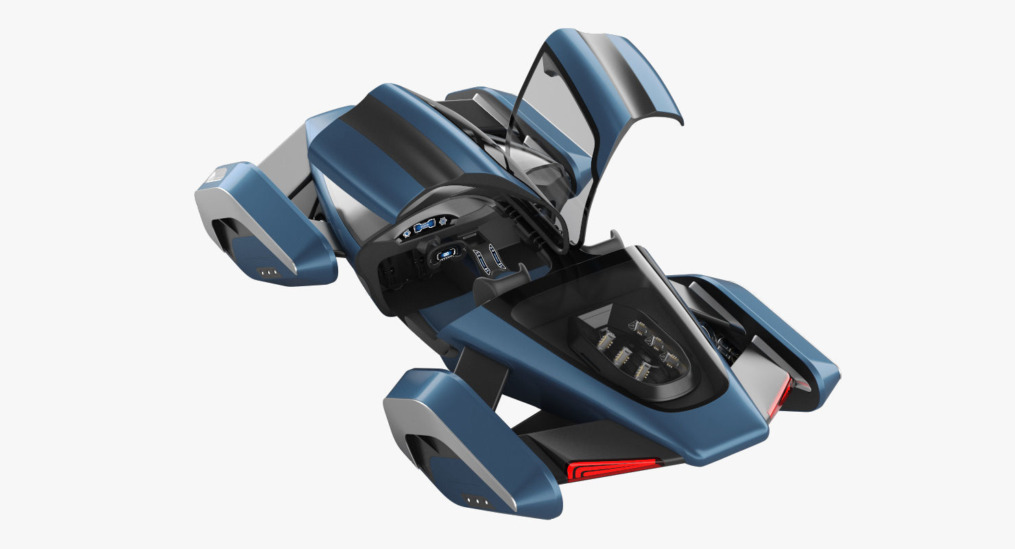 Hover car concept 3 3D model_17