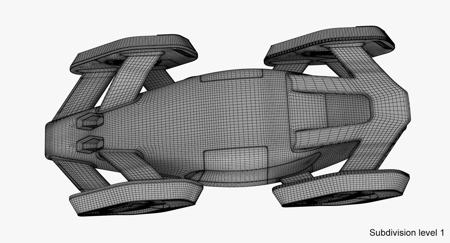 Hover car concept 3 3D model_28