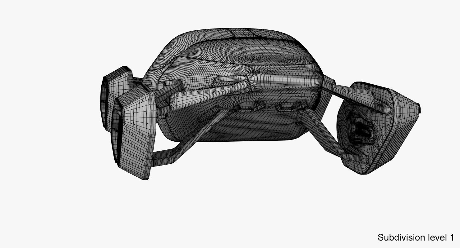 Hover car concept 3 3D model_26