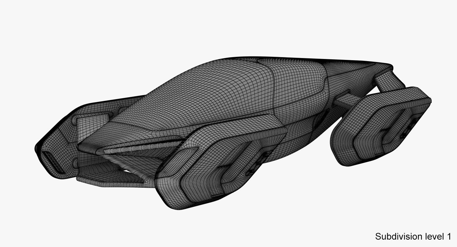 Hover car concept 3 3D model_22
