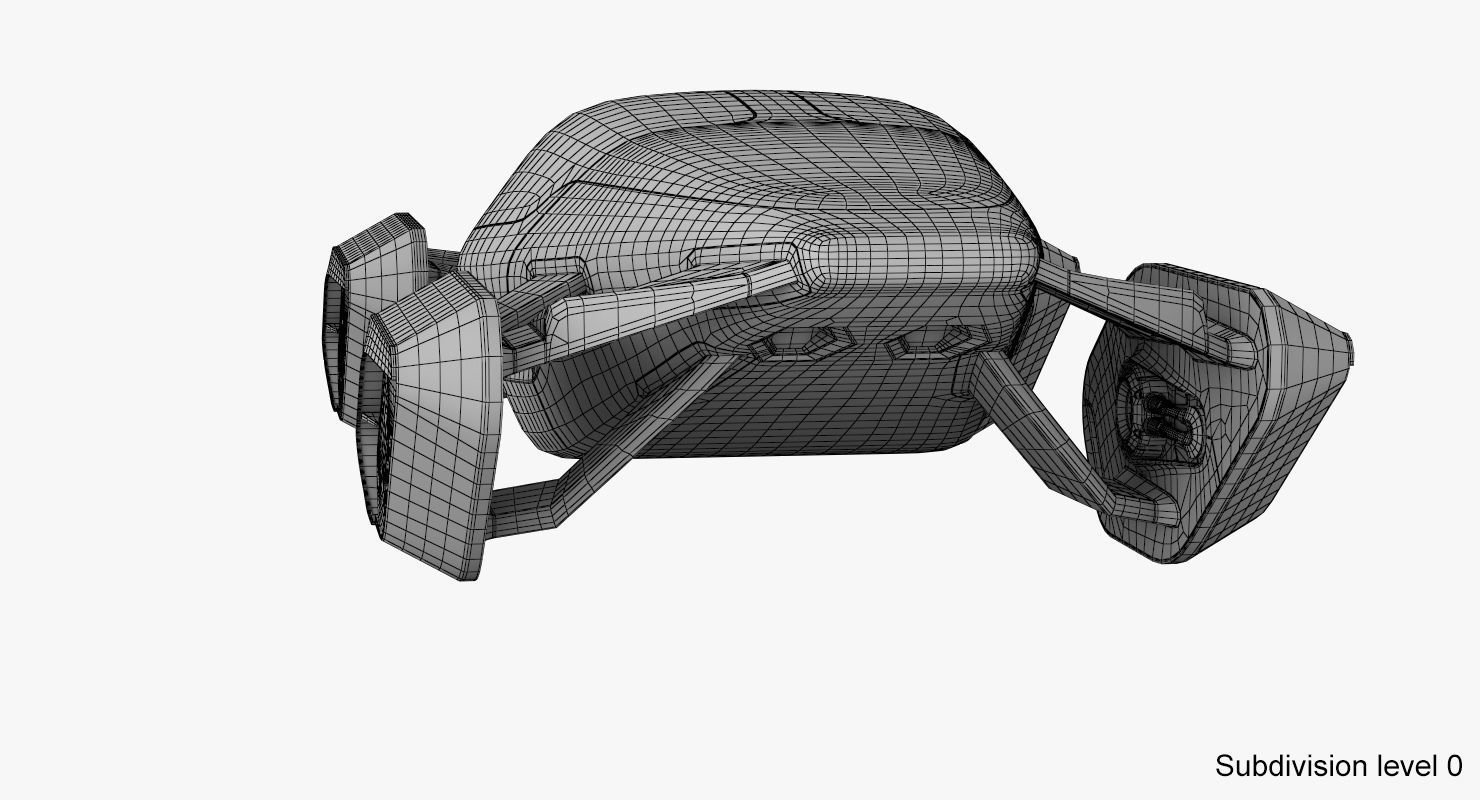Hover car concept 3 3D model_25