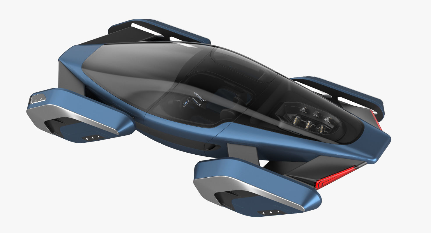 Hover car concept 3 3D model_10