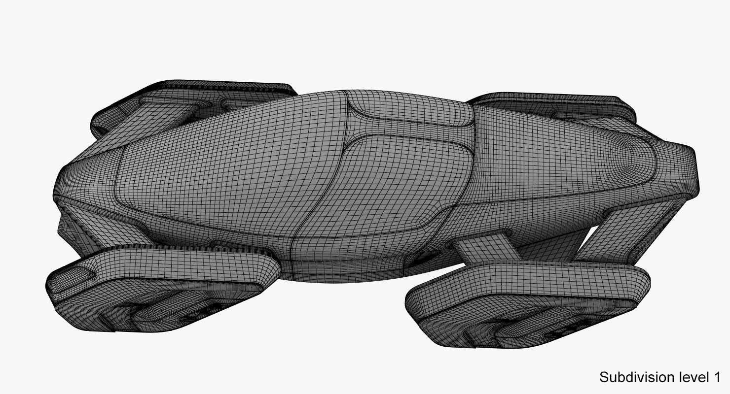 Hover car concept 3 3D model_24