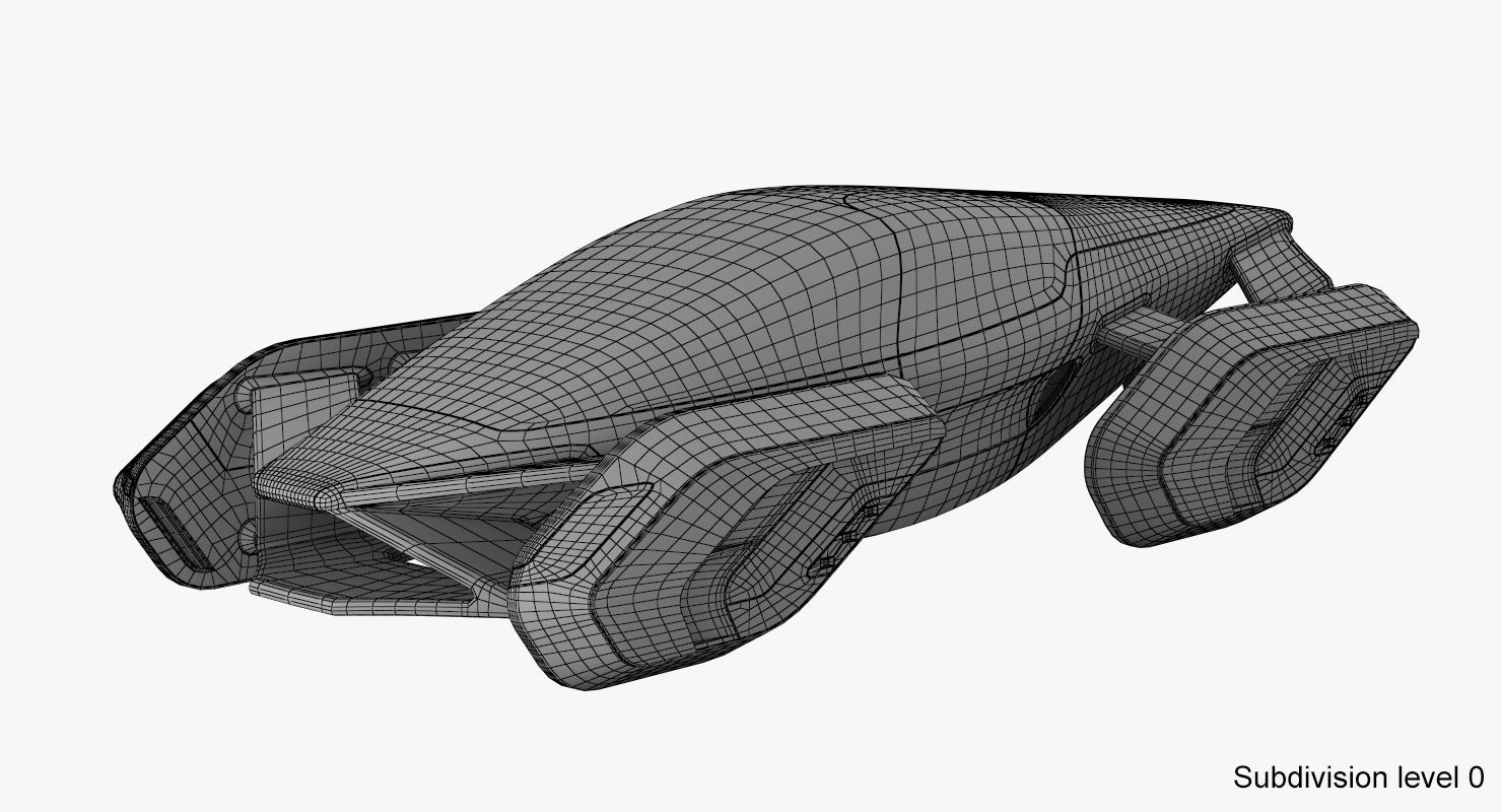 Hover car concept 3 3D model_21
