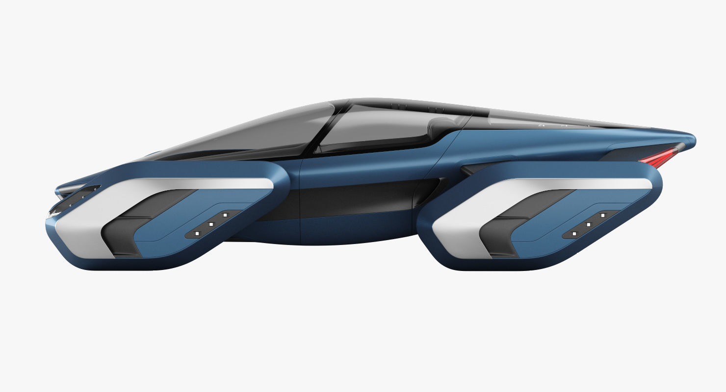 Hover car concept 3 3D model_6