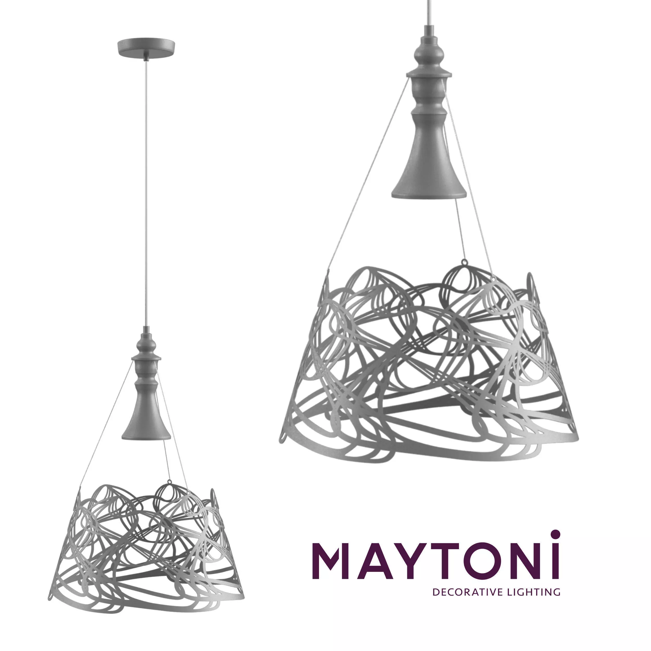 Pendant Elva P229-PL-01-GR Maytoni Modern Free 3D model
