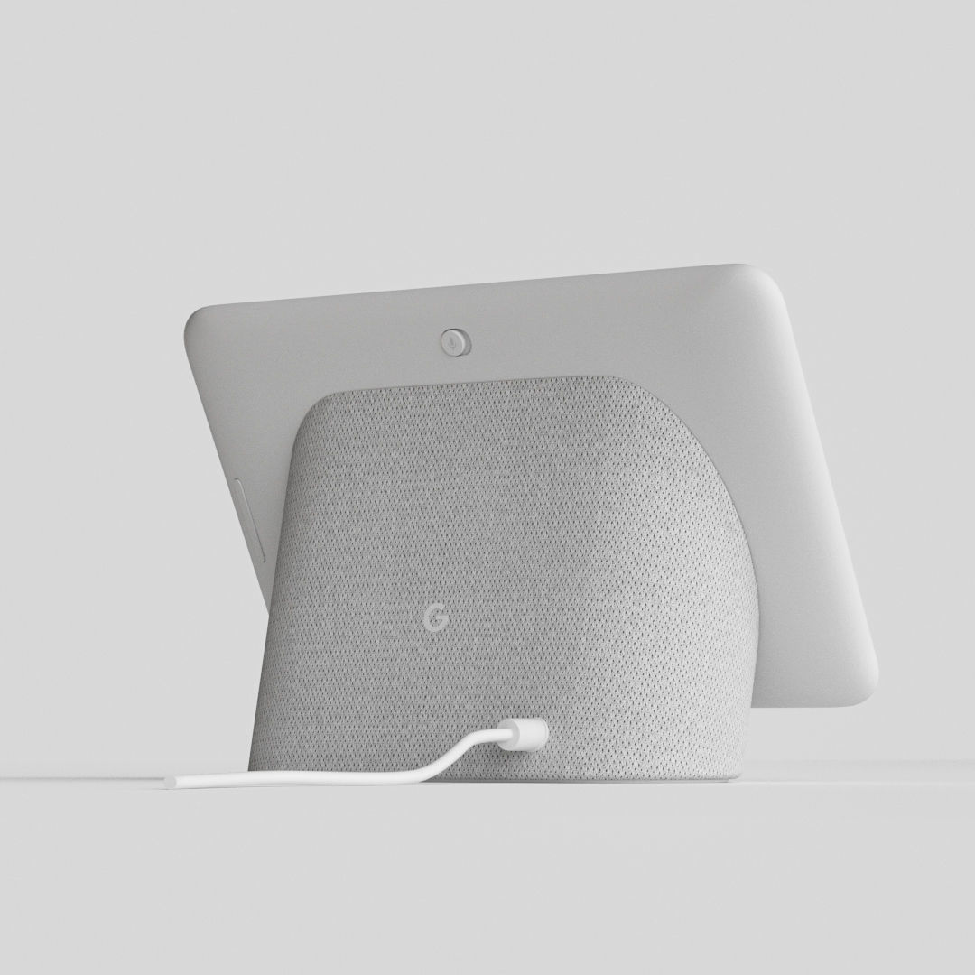 Google Home Hub Smart Display 3D model_5