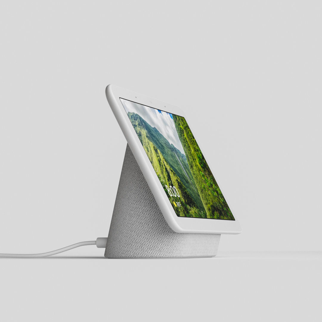 Google Home Hub Smart Display 3D model_3
