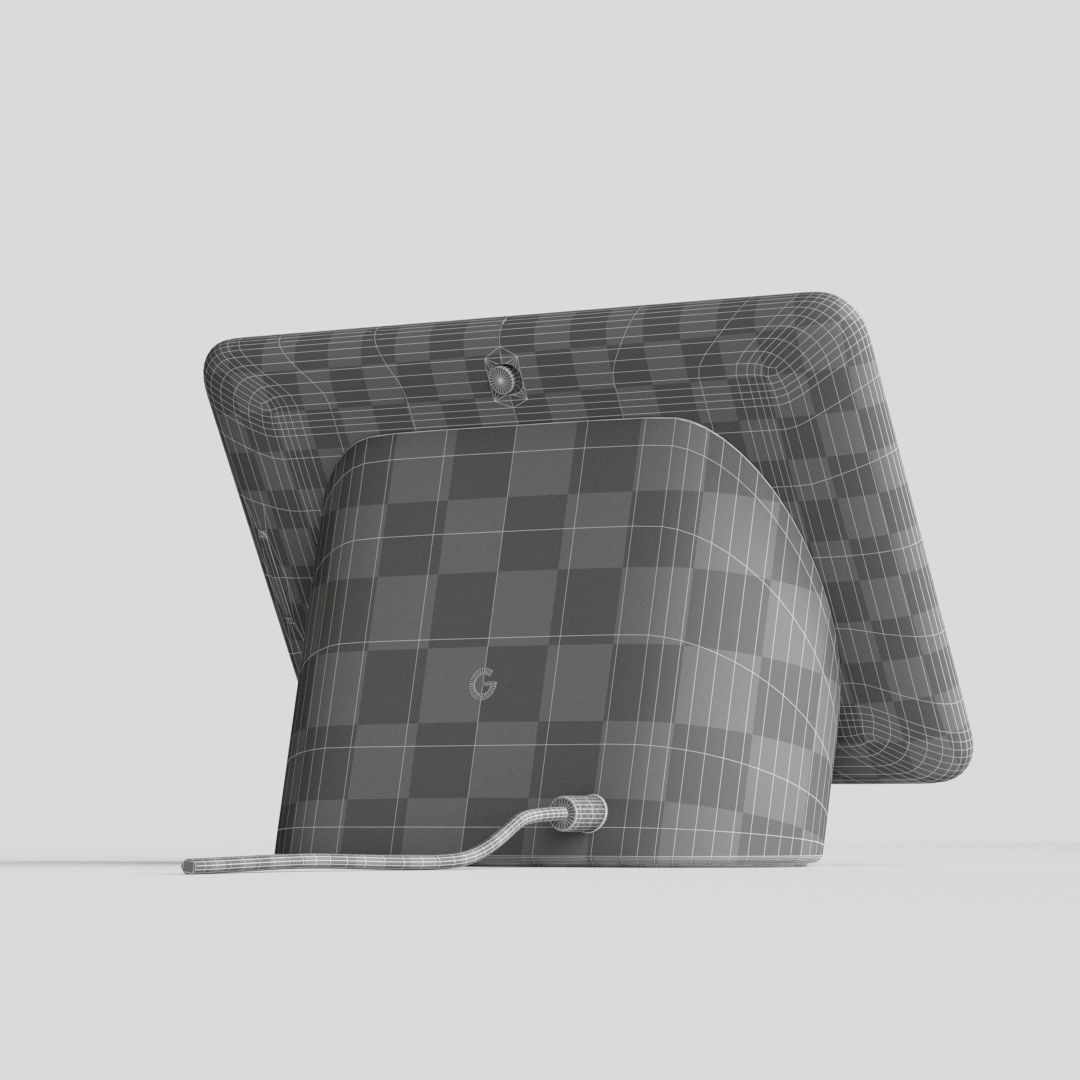 Google Home Hub Smart Display 3D model_15