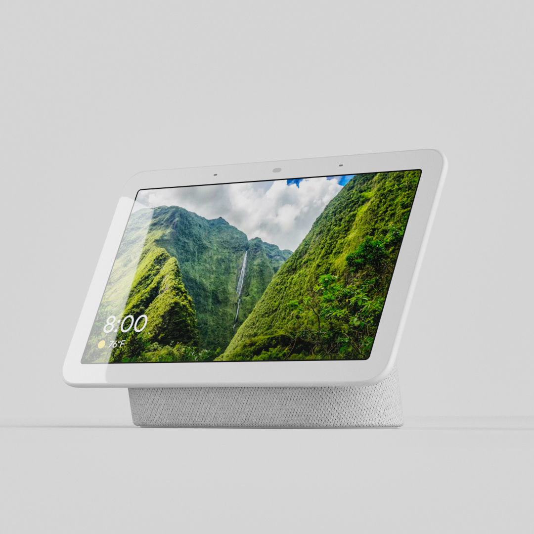 Google Home Hub Smart Display 3D model_10