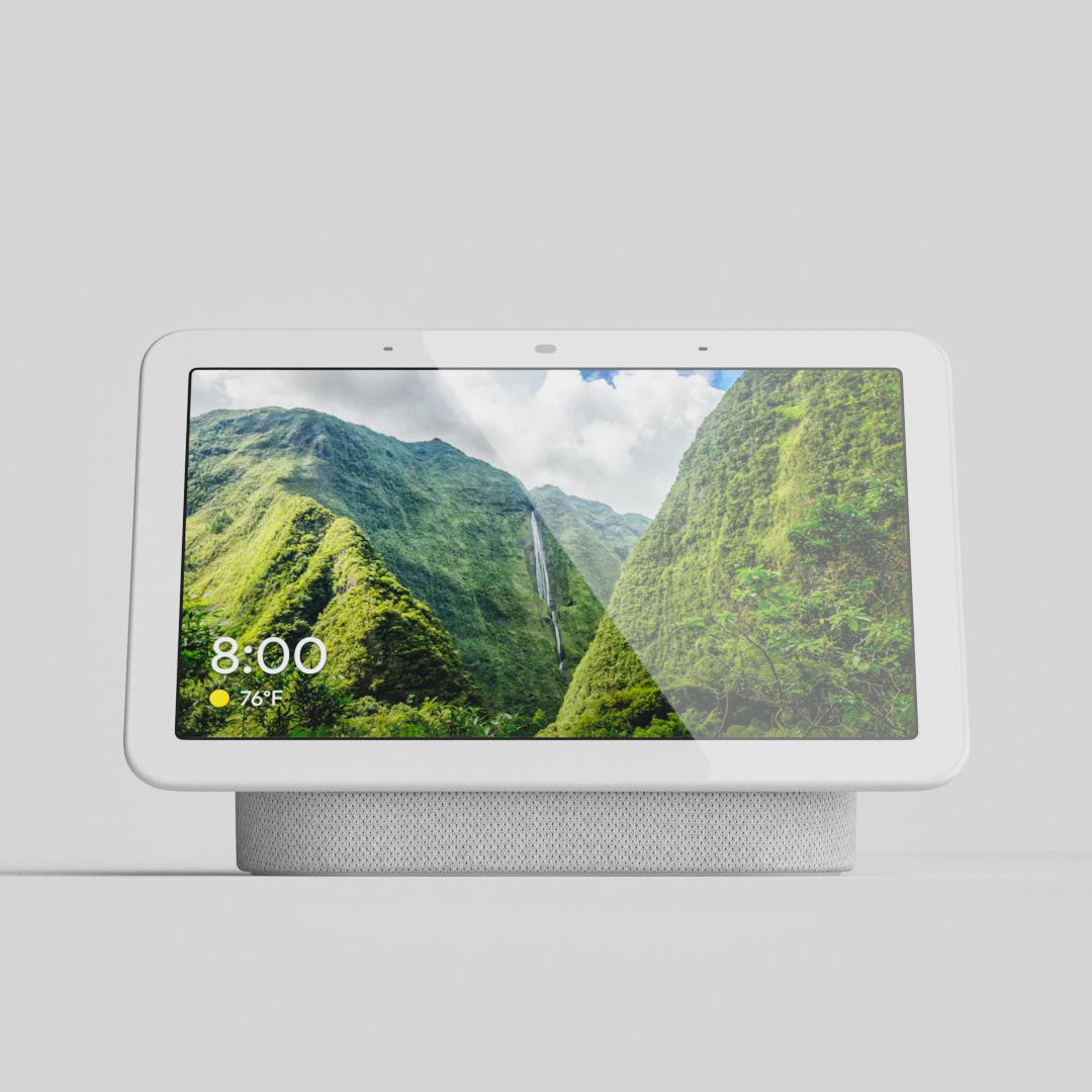 Google Home Hub Smart Display 3D model_1