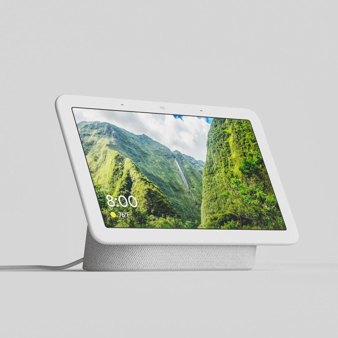 Google Home Hub Smart Display 3D model_2
