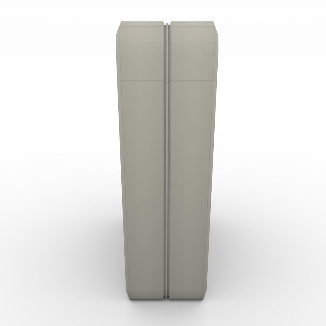 Jerry Can Low Poly 3 Worn PBR Low-poly 3D model_7