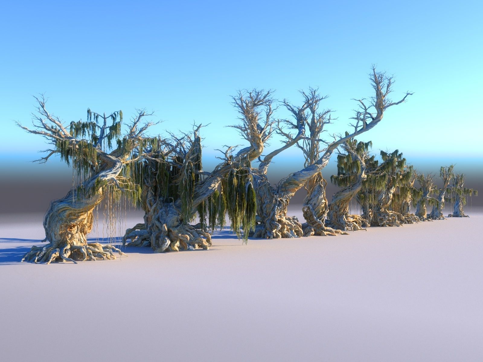 Magic Forest Pack 3D model_1