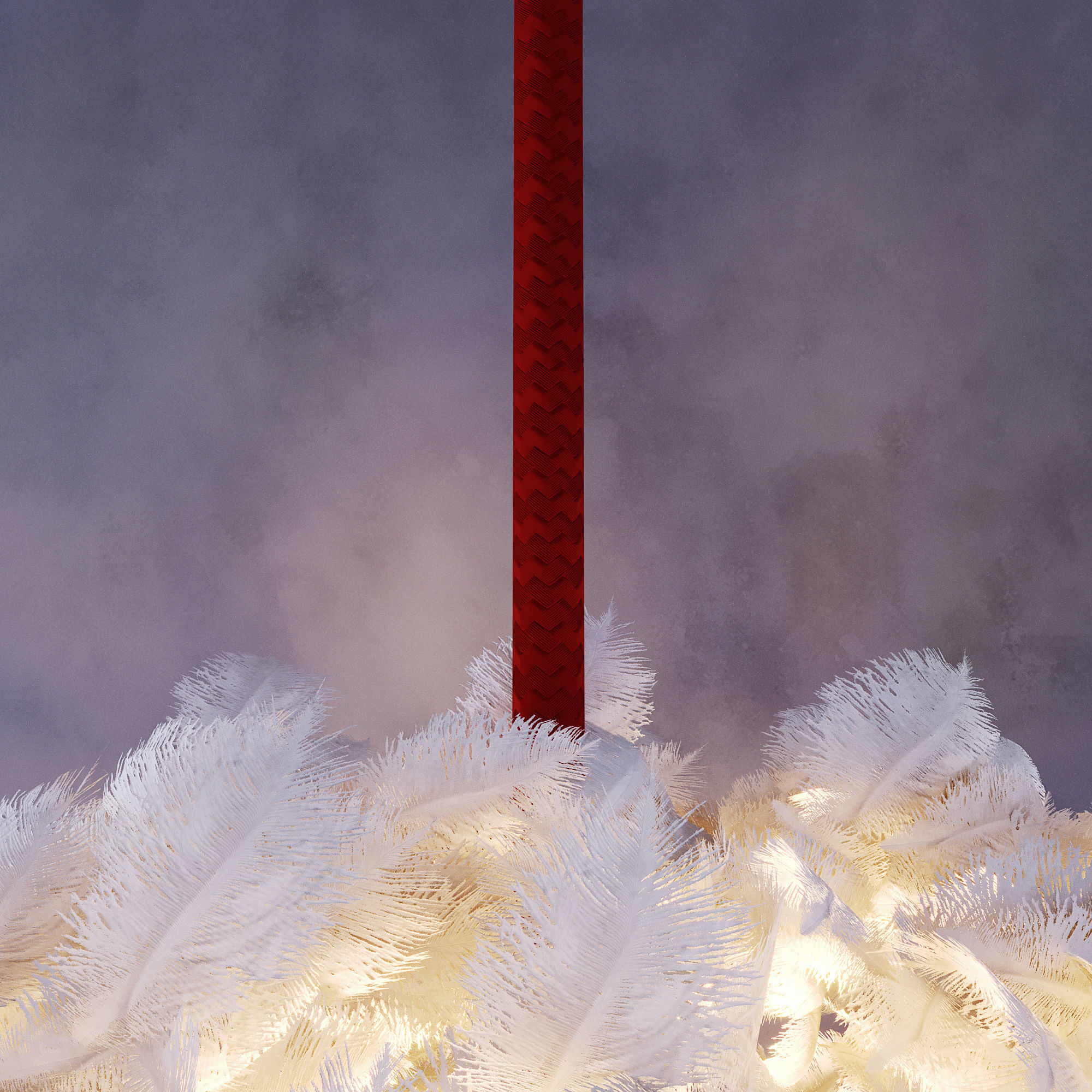 Feather Lamp 3D model_2