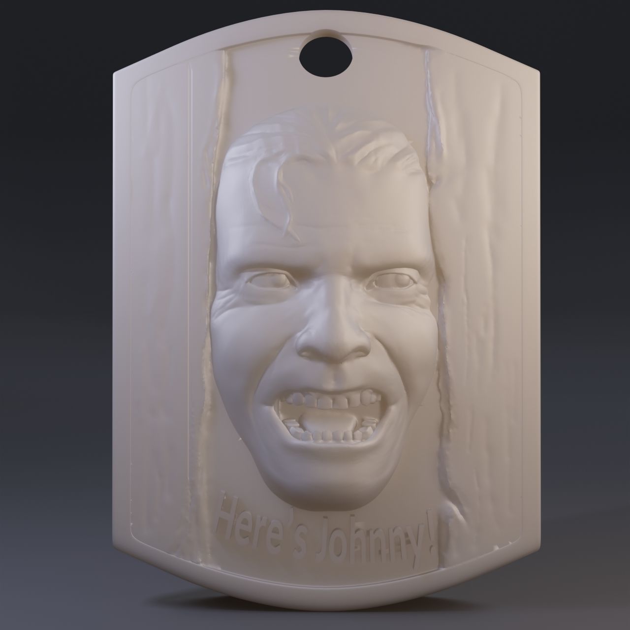 Jack Torrens with an inscription 3D print model_5