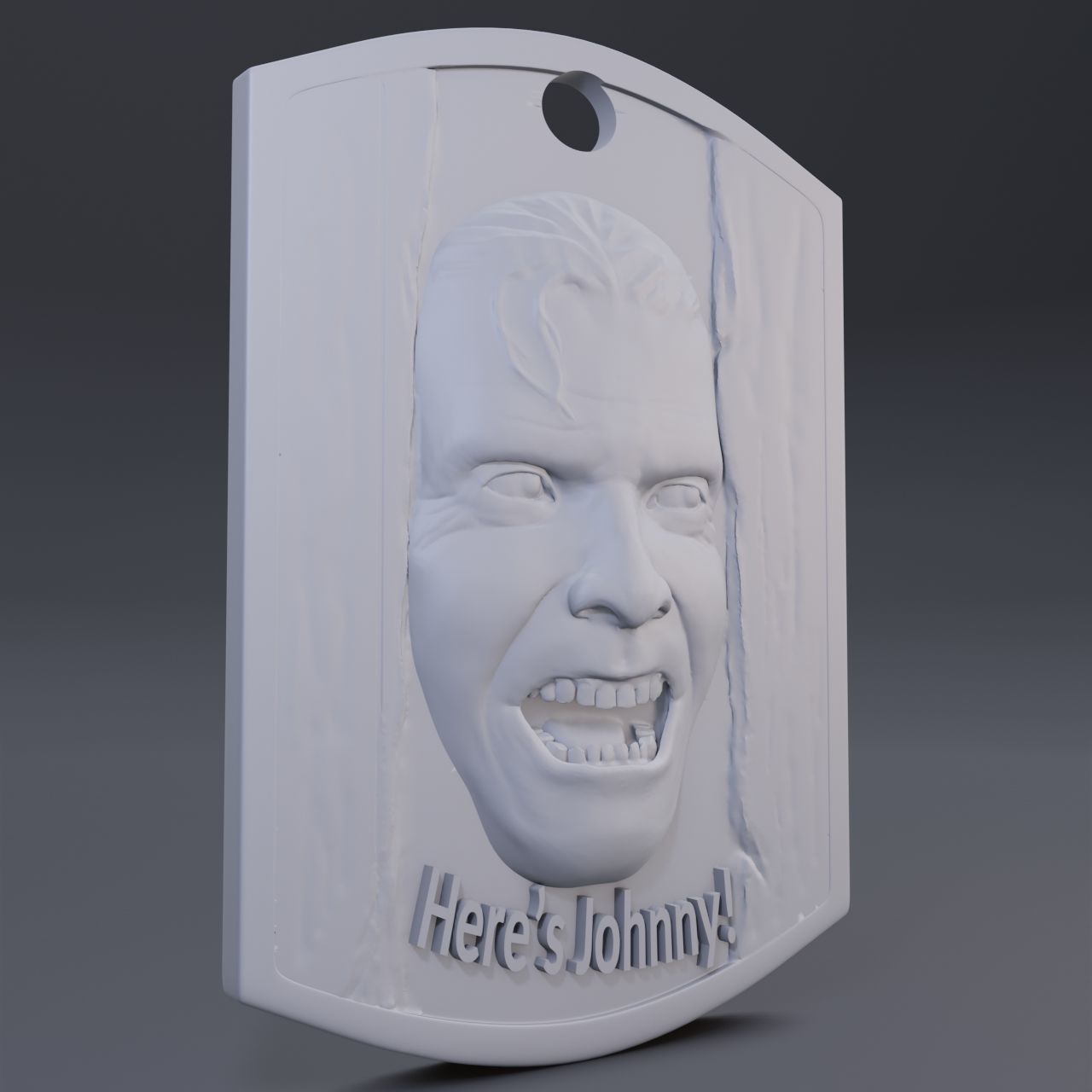 Jack Torrens with an inscription 3D print model_2