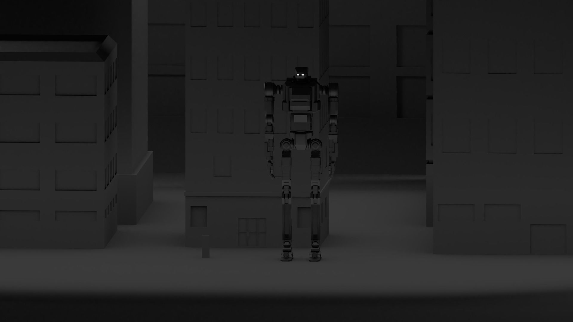 Battle Frame Mech- Inner-Base Frame Free low-poly 3D model_7