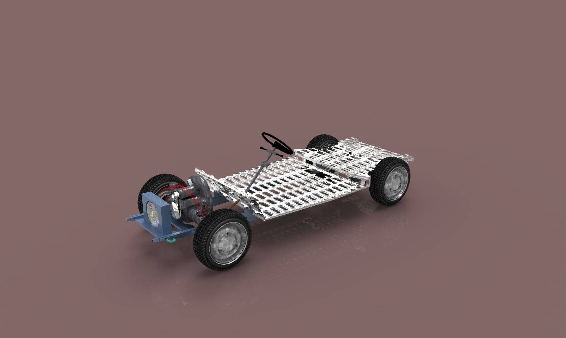 Citroen 2CV Free 3D model_17
