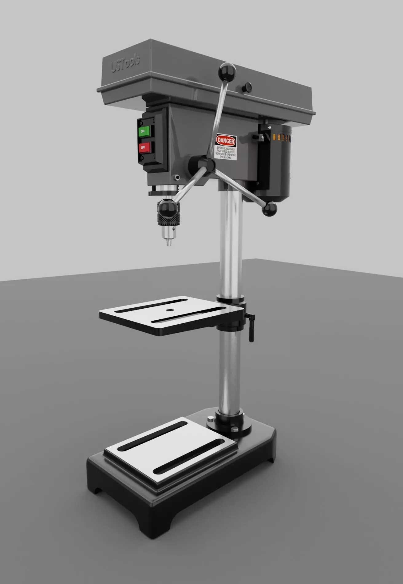 Drill Press  3D model_0