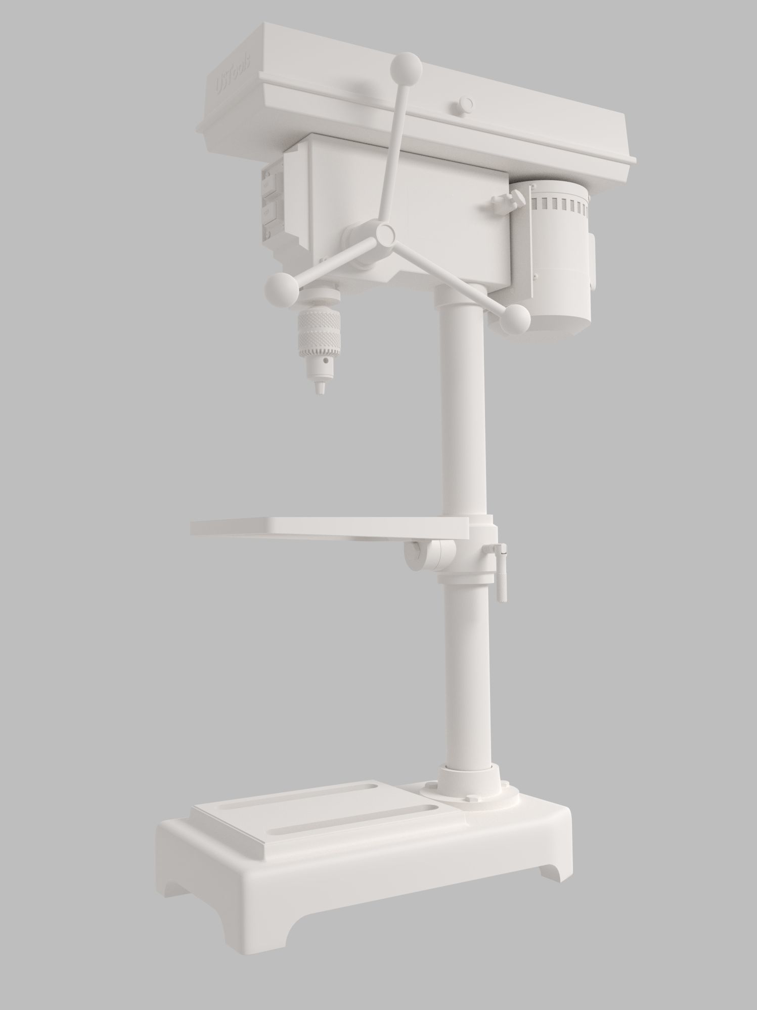 Drill Press  3D model_7