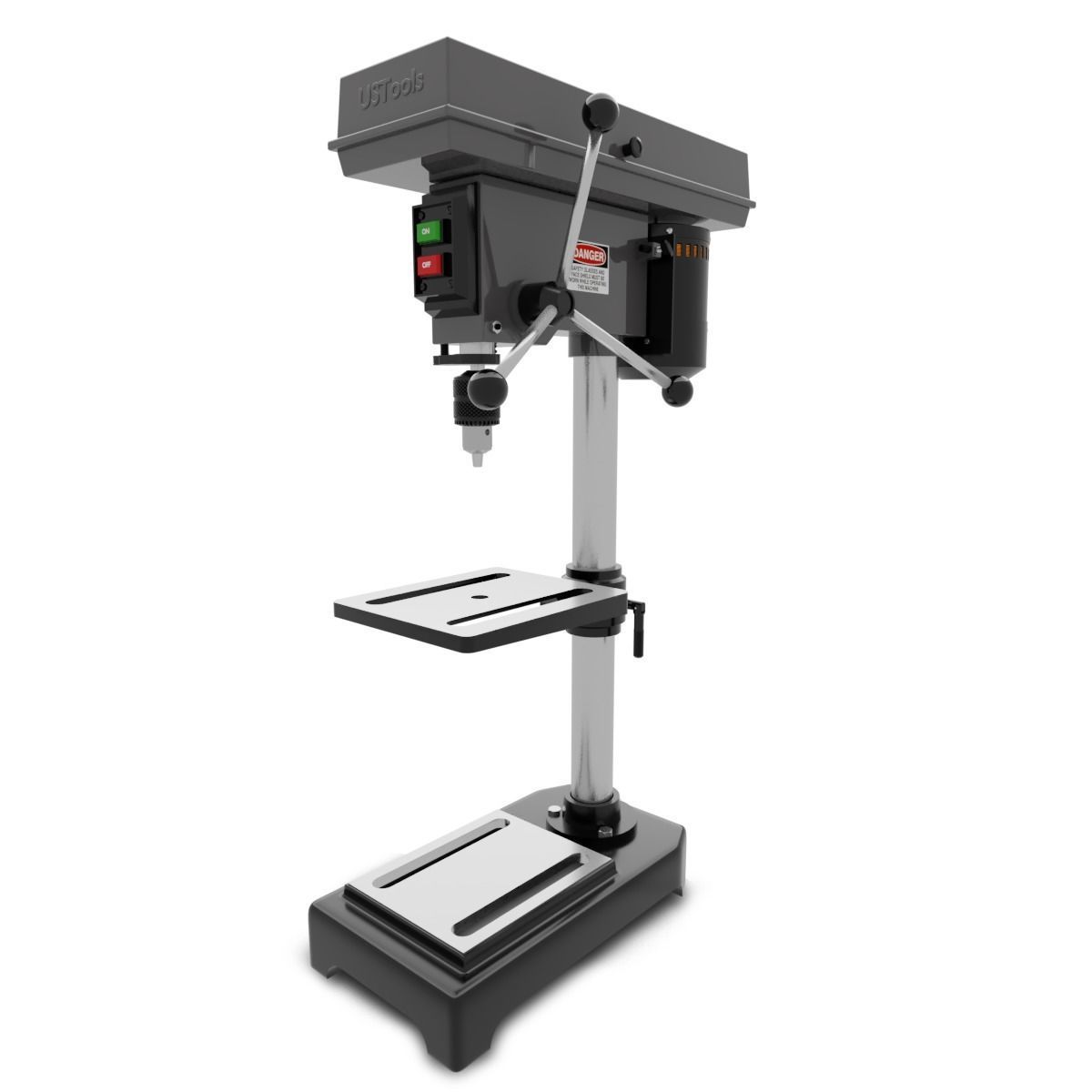 Drill Press  3D model_2