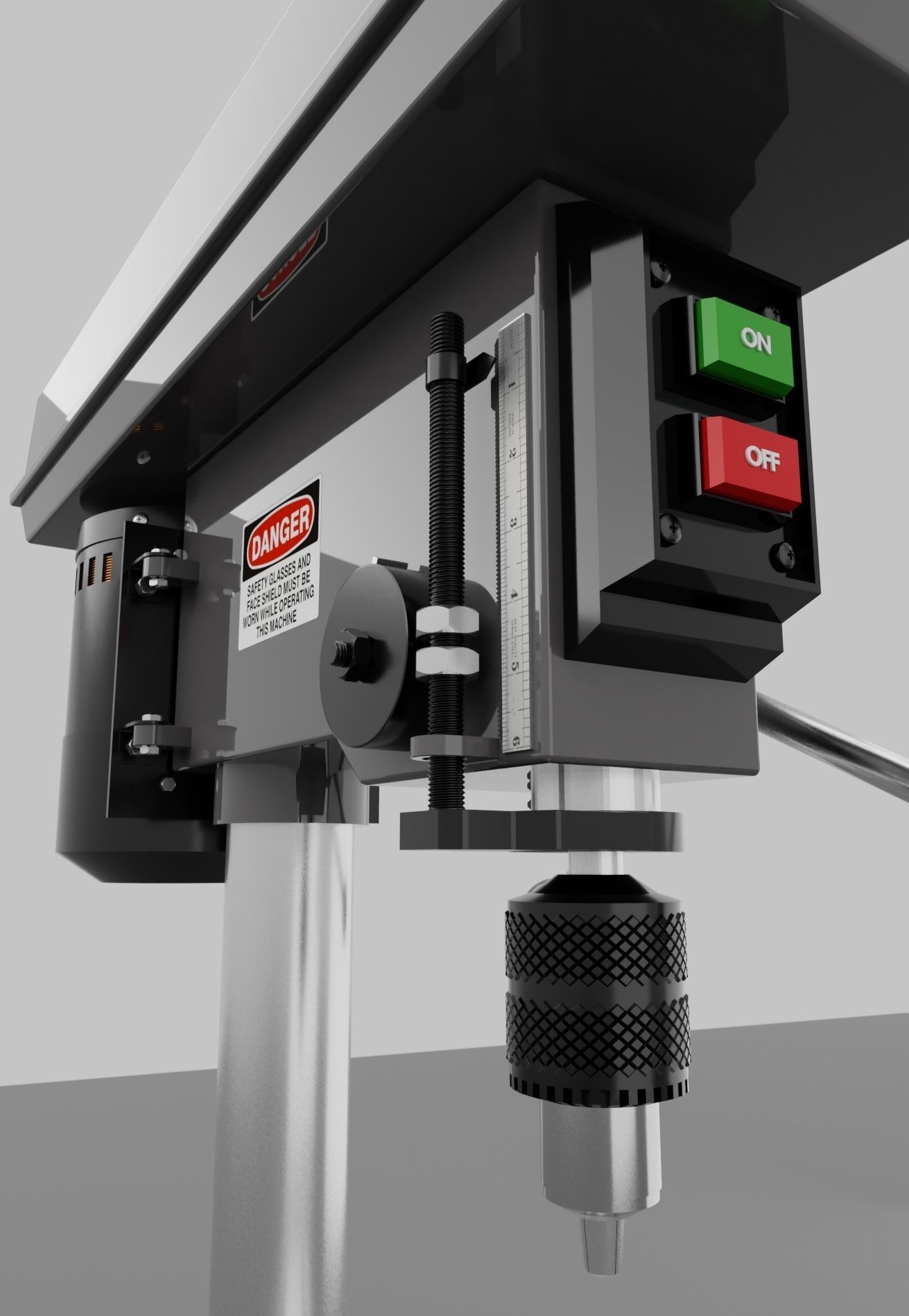 Drill Press  3D model_6