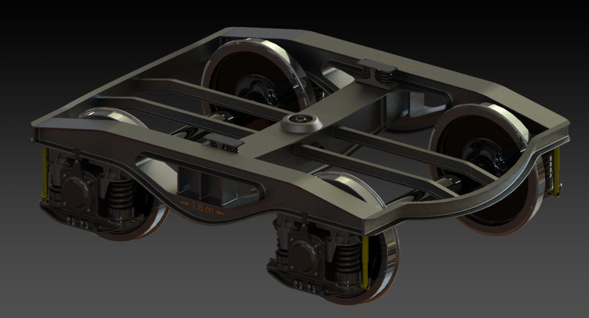 GATX Railway Freight Tank 3D model_8