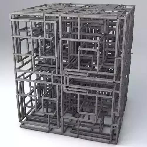 Sci-Fi Shapes - The Neverend 3D model