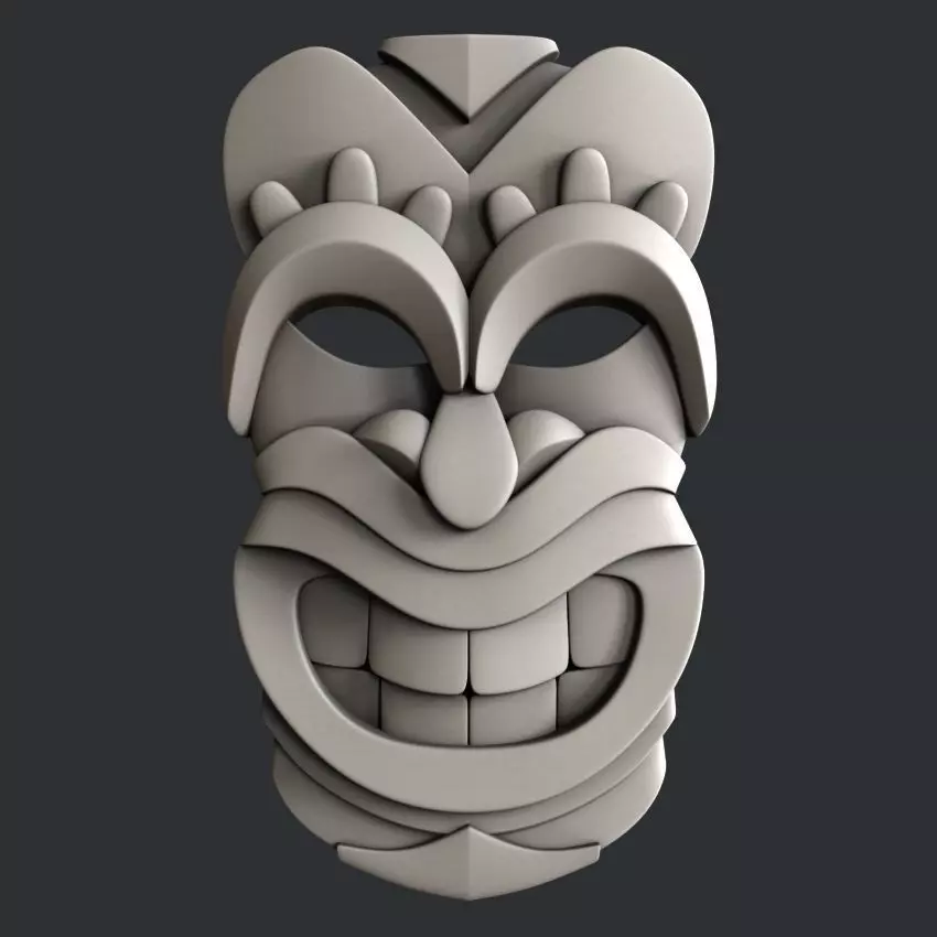 3d STL models for CNC or 3d printer  Totem 3D print model_0